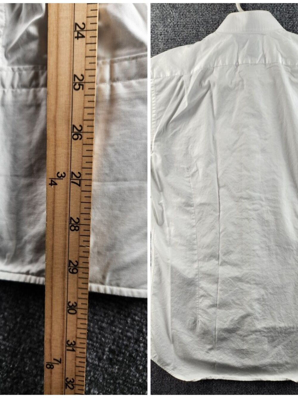 Stenstroms Formal Dress Shirt Wing Collar French Cuff Twofold Super 15.75 Cotton - Picture 16 of 16
